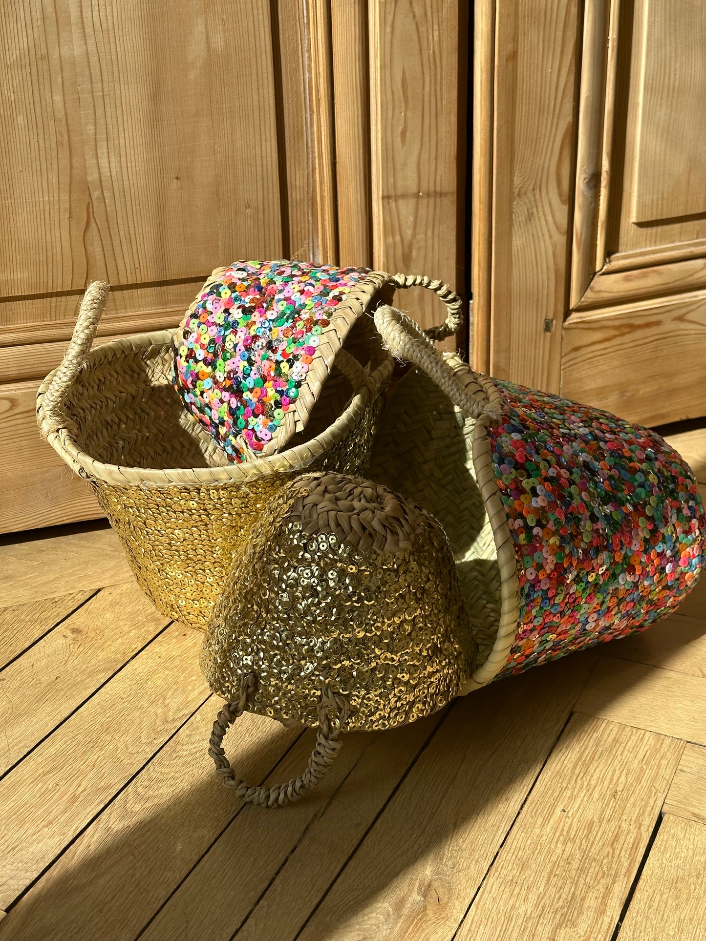 LE PETIT PANIER PAILLETTES
